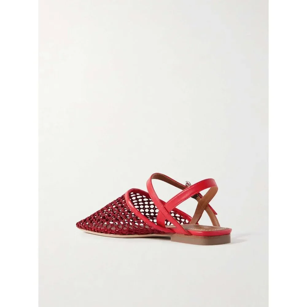 STAUD Rete Paper Net Sandals EU 38 New
